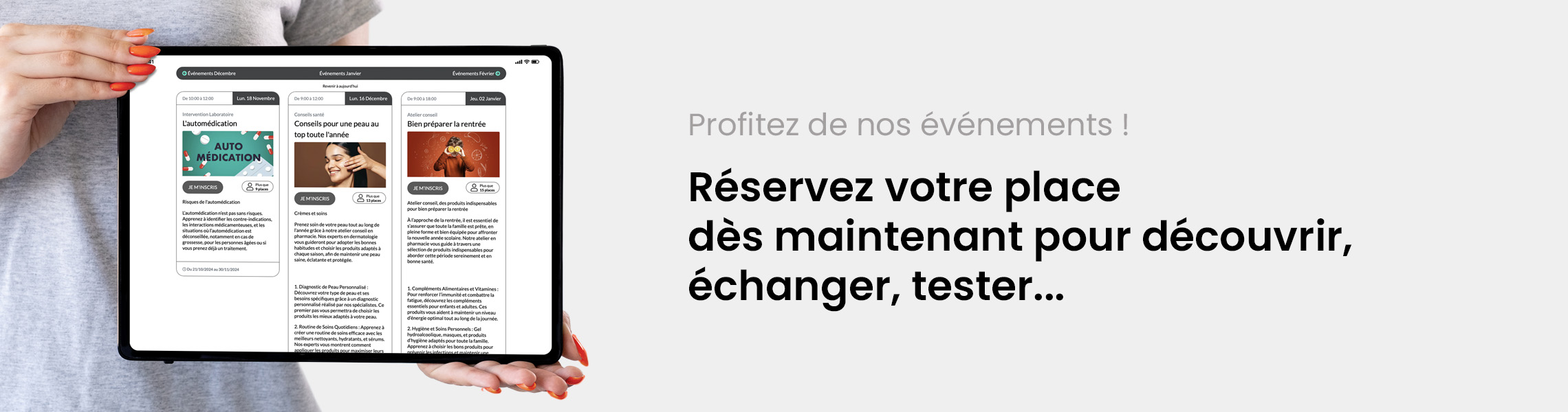 &Eacute;v&eacute;nements
