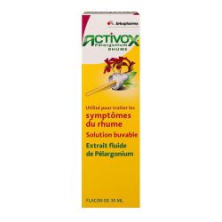 Activox Rhume Pelargon.buv30Ml
