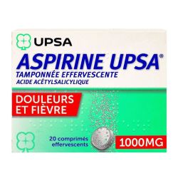 Aspirine Upsa 1000Mg Cp Eff 20