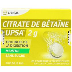 Citrate De Betaine Menthe Cp Eff 20