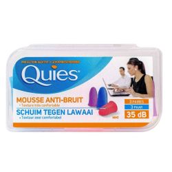 Quies Mousse Disco 3 Paires