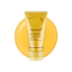 Medicube Kojic Acid Turmeric Night Wrapping Mask – Masque de nuit éclat à l'acide kojique et au curcuma (75 ml)