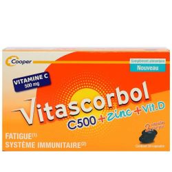 Vitascorbol C 500Zincvitd Gelu30