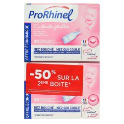 Prorhinel Embouts Jetables Souples 2X20