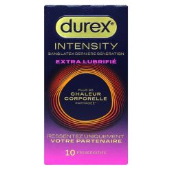 Durex Intensity Extra Lubrifie 10