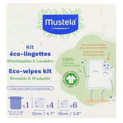 Mustela Kit Eco Lingettes 1X10