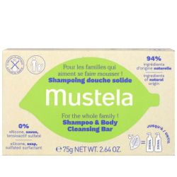Mustela Shp Douche Solide 75G