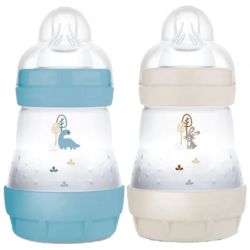 Mam Bib 160Ml Bleu Lot 2