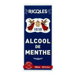 Ricqles Alcool Menthe 50Ml