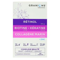 Granions Peau Chvx Ongles Retinol 60Cp