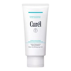 Curél Gelée Nettoyante – Nettoyant Visage Doux aux Céramides, Peaux Sèches et Sensibles (130 g)