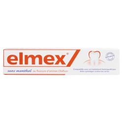 Elmex Dent Sans Menthe Tub 75Ml