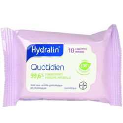 Hydralin Quotidien Lingettes 12