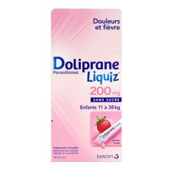 Dolipraneliquiz 200Mg Sac 12