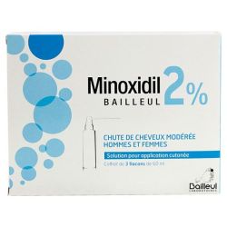 Minoxidil Bailleul 2 3X60Ml