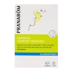 Pranarom Allergoforc Conf Yeux-Nez 30Caps