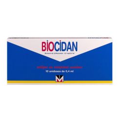 Biocidan 0,025 Collyre Dose 10