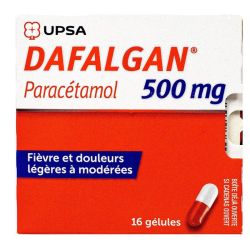 Dafalgan 500Mg Gel 16