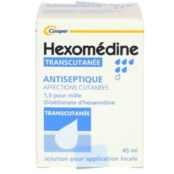 Hexomedine Transcutanee Sol 45Mle
