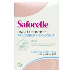 Saforelle Lingettes Indiv Sac 10