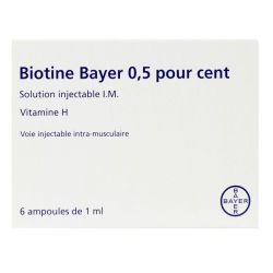 Biotine Bayer 5Mg/Ml S Inj Im 6Amp/1Ml Oc