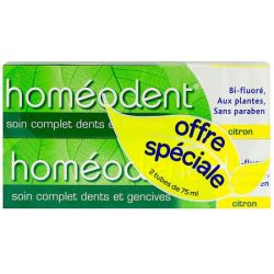 Homeodent Citron 2X75Ml