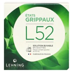 Lehning L 52 Etats Grippaux Sol Buv 30Ml