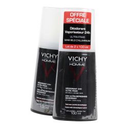 Vichy Homme Deo Vapo 2X100Ml