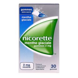 Nicorette 2Mg Ment Glaciale Gommes 30 Lib