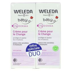 Weleda Cr Pour Change Mauve Blanch 2X50Ml