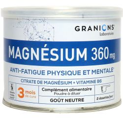 Granions Magnesium 360Mg Pdr 210G