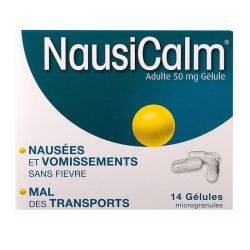 Nausicalm 50Mg Gel 14
