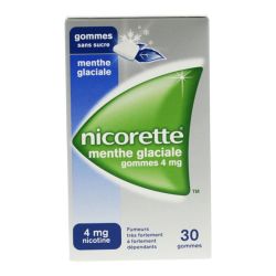 Nicorette 4Mg Ment Glaciale Gommes 30 Lib