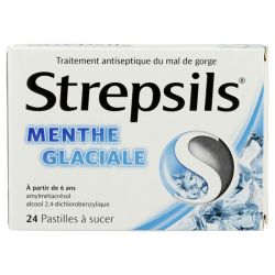 Strepsils Menthe Glaciale Pastille 24