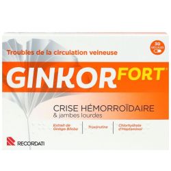 Ginkor Fort Hemorroides Gel 30