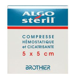 Algosteril Compresse 5X5Cm 10