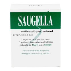 Saugella Lingette Antiseptiq 10