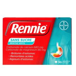 Rennie Sans Sucre Cp 36