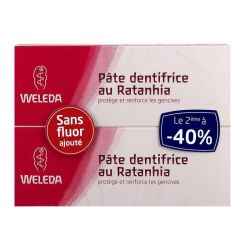 Weleda Pate Dent Ratanhia 2X75Ml