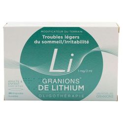 Granions Lithium 2Ml Amp 30