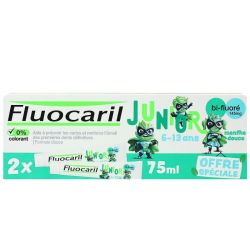 Fluocaril Junior Gel Menthe 75Mlx2