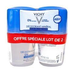 Vichy Deo Bille Mineral 48H 2X50Ml