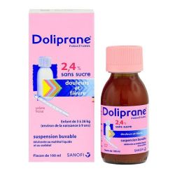 Doliprane 2,4 Sirop 100Ml