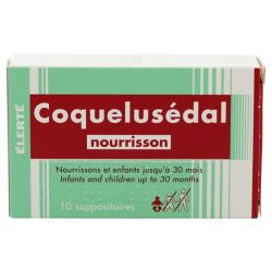 Coquelusedal Nourrissons Suppo 10