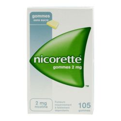 Nicorette 2Mg Classique Gommes 105