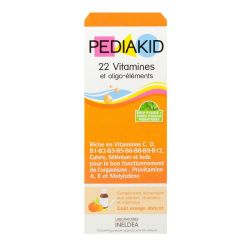 Pediakid 22 Vitamines Amp Oligoelements 125