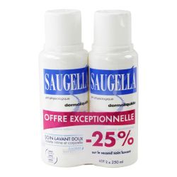 Saugella Bleu 250Ml X2 -30