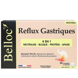 Belloc Reflux Gastriques Comprimes X20