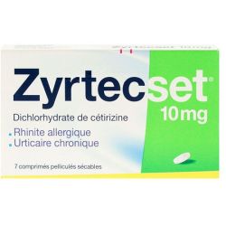 Zyrtecset 10Mg Cp 7