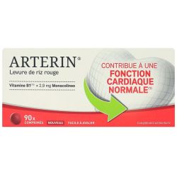 Arterin Lev Riz Rouge 2,9Mg Cpr 90